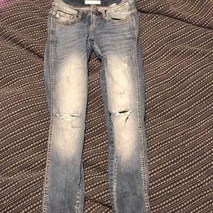 Size 26 KanCan distressed jeans